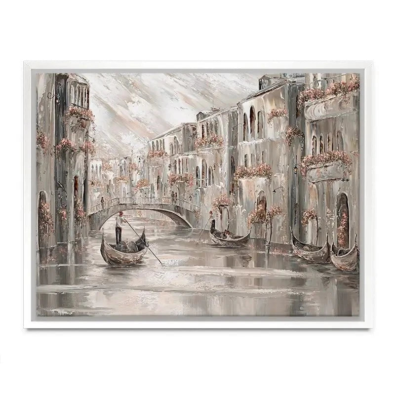 The Charm Of Venice Canvas Print The Charm Of Venice Canvas Print wall art product Isabella Karolewicz