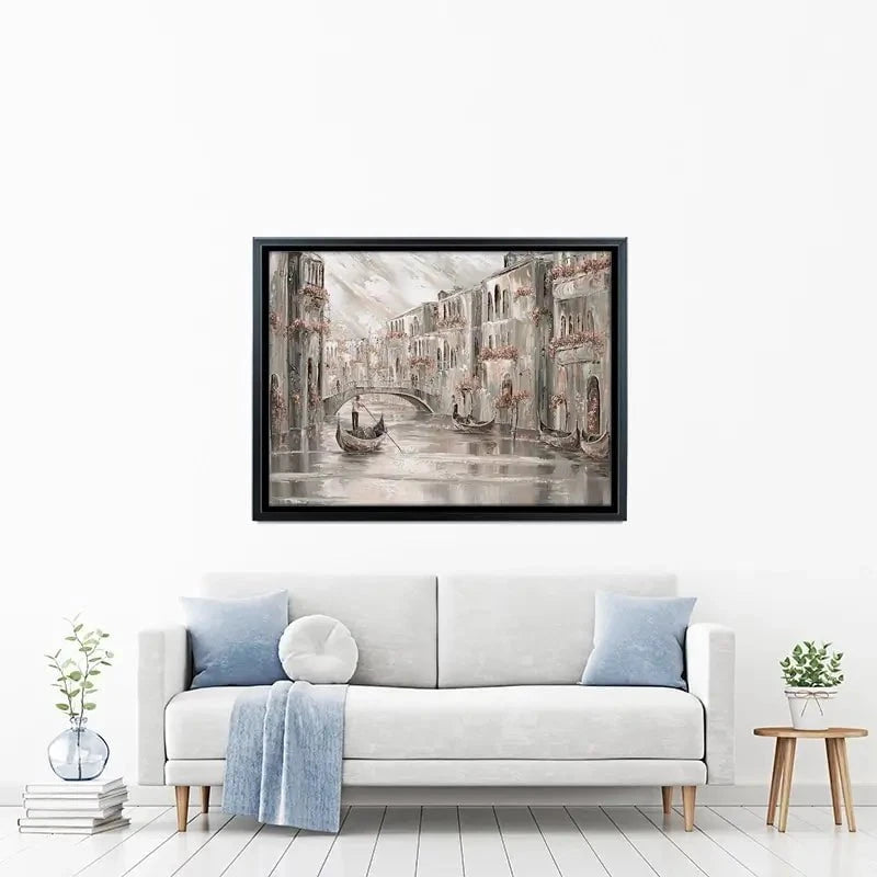 The Charm Of Venice Canvas Print The Charm Of Venice Canvas Print wall art product Isabella Karolewicz