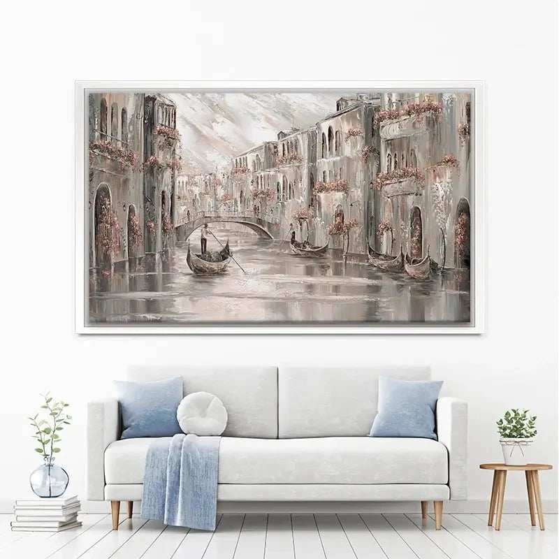 The Charm Of Venice Canvas Print The Charm Of Venice Canvas Print wall art product Isabella Karolewicz
