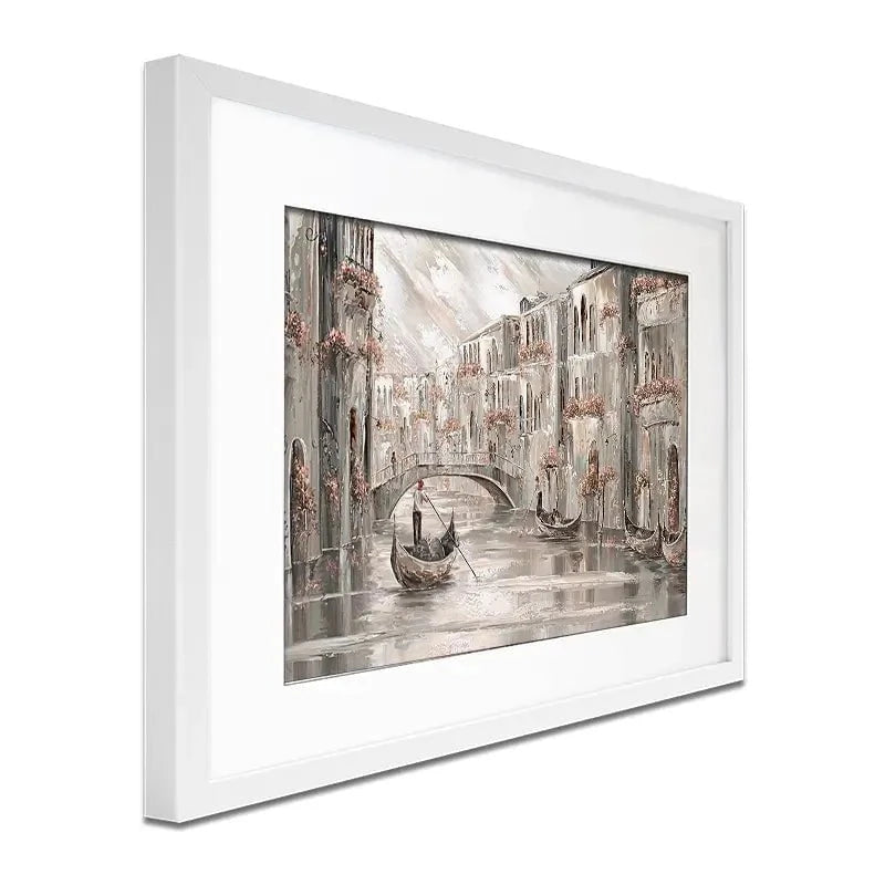 The Charm Of Venice Framed Art Print The Charm Of Venice Framed Art Print wall art product Isabella Karolewicz