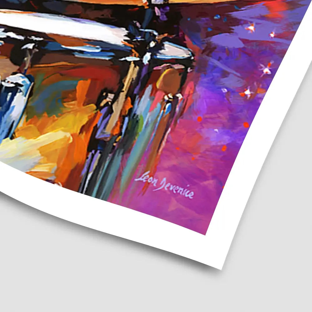 The Cosmic Drummer Art Print The Cosmic Drummer Art Print wall art product Leon Devenice
