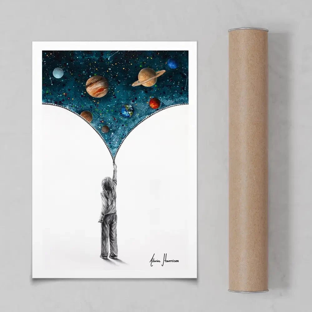 The Dream Of Space Art Print The Dream Of Space Art Print wall art product Ashvin Harrison
