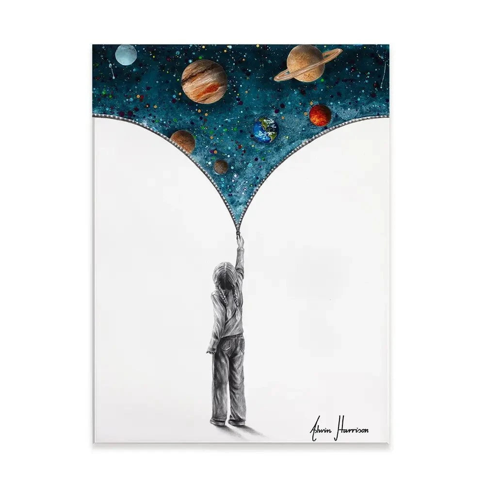 The Dream Of Space Canvas Print The Dream Of Space Canvas Print wall art product Ashvin Harrison