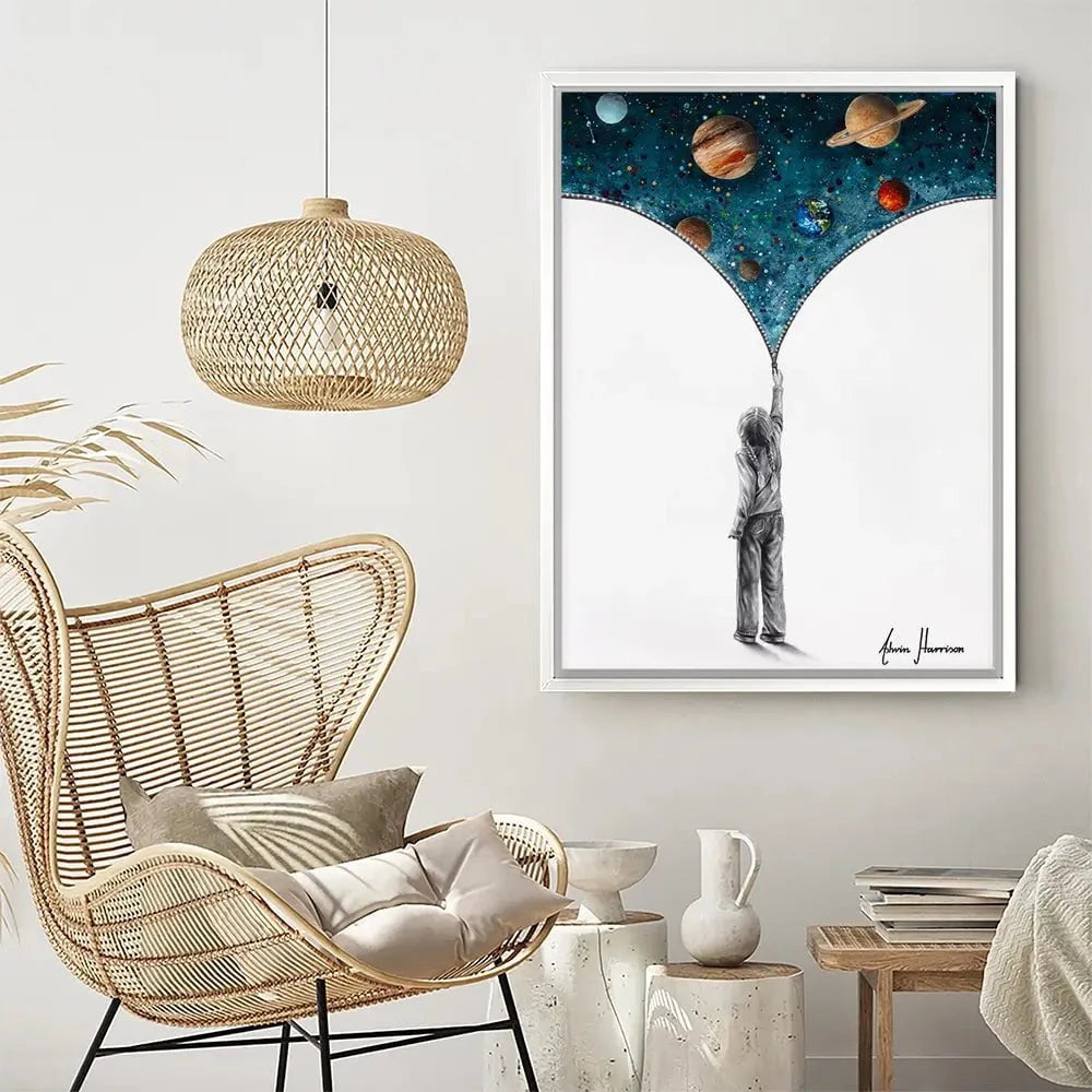 The Dream Of Space Canvas Print The Dream Of Space Canvas Print wall art product Ashvin Harrison