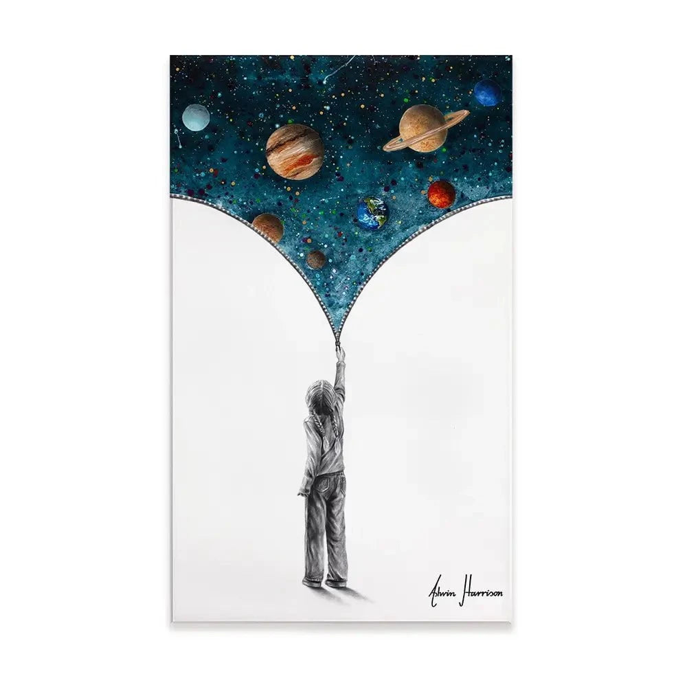 The Dream Of Space Canvas Print The Dream Of Space Canvas Print wall art product Ashvin Harrison