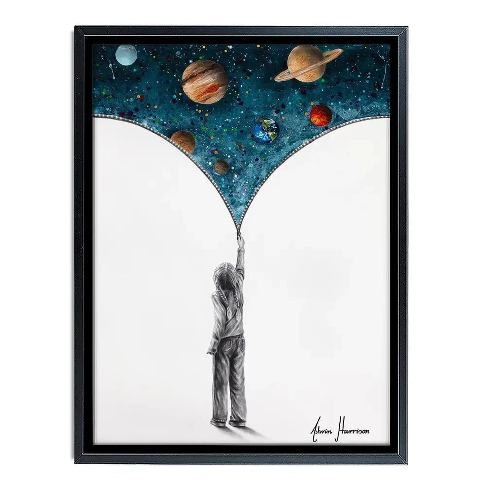 The Dream Of Space Canvas Print The Dream Of Space Canvas Print wall art product Ashvin Harrison