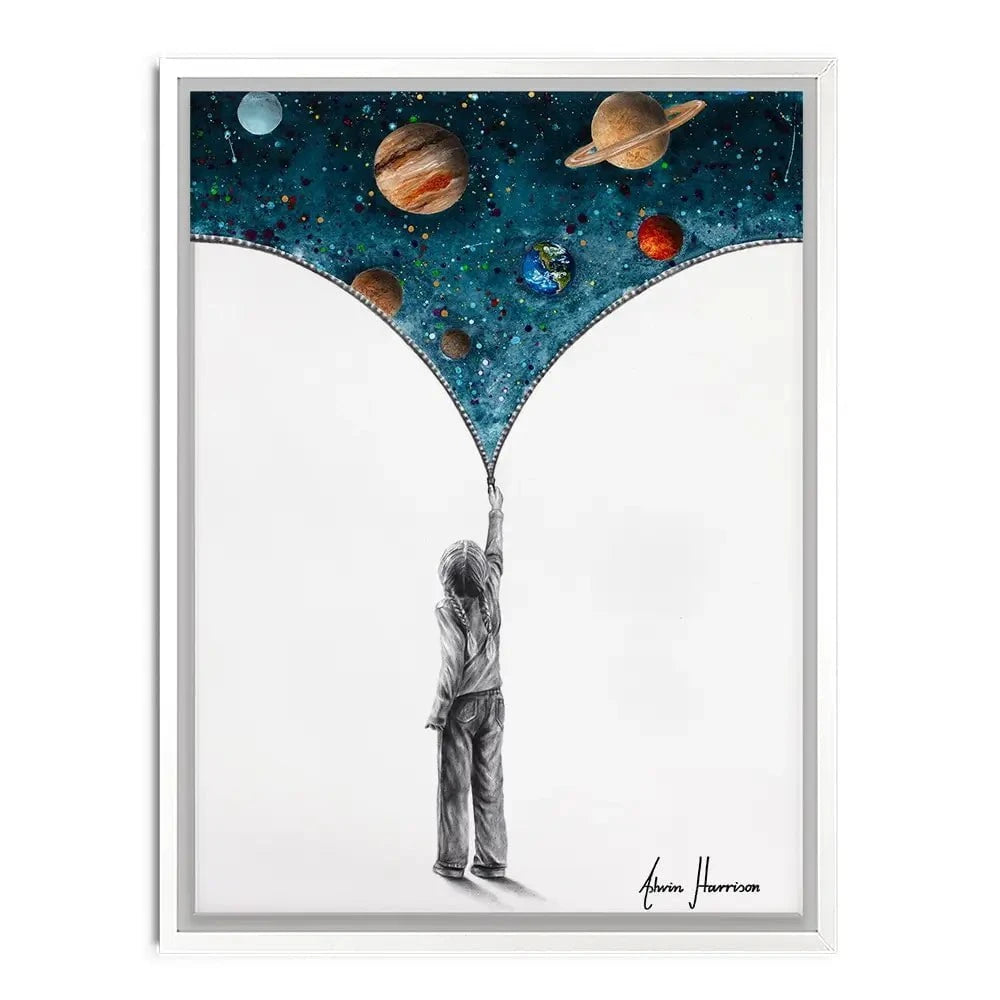 The Dream Of Space Canvas Print The Dream Of Space Canvas Print wall art product Ashvin Harrison