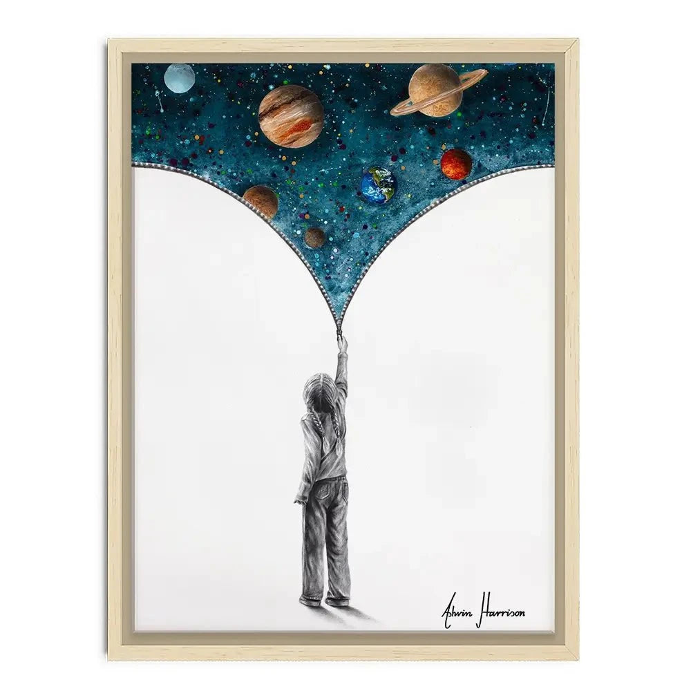 The Dream Of Space Canvas Print The Dream Of Space Canvas Print wall art product Ashvin Harrison