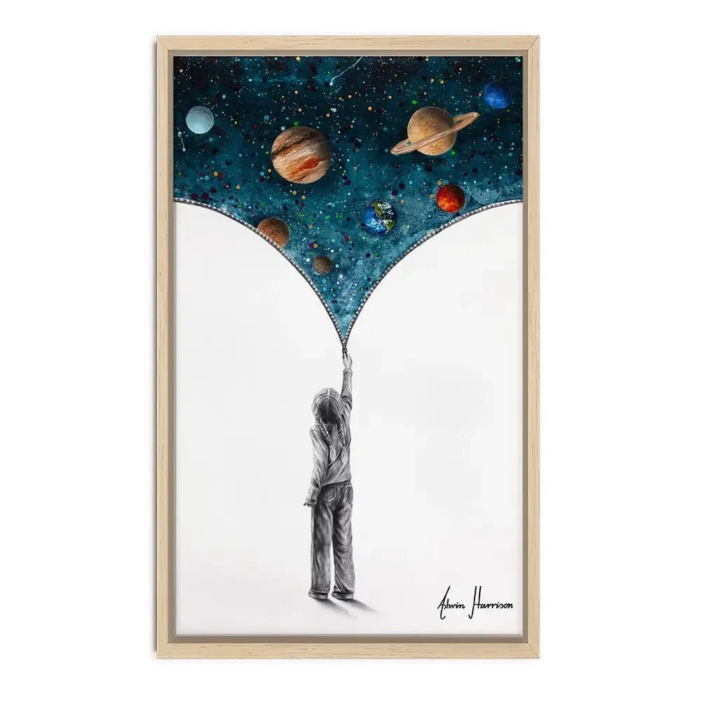 The Dream Of Space Canvas Print The Dream Of Space Canvas Print wall art product Ashvin Harrison