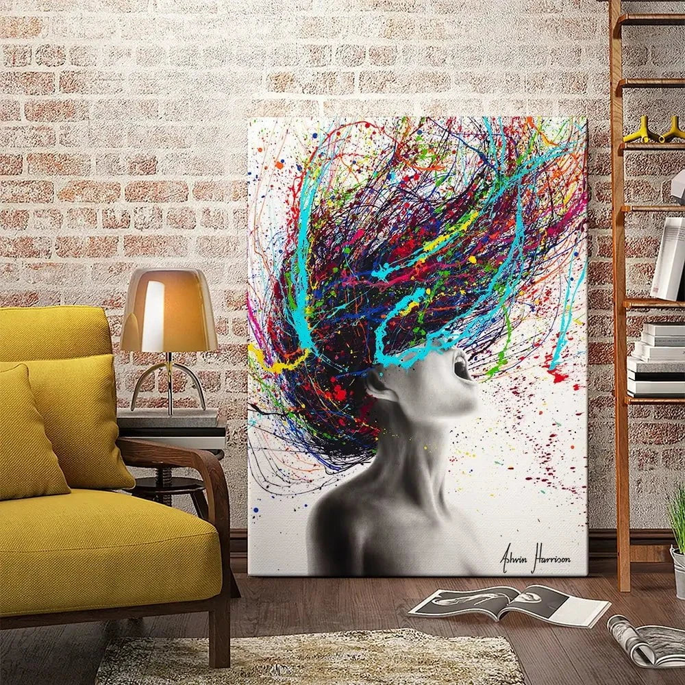 The Edge Canvas Print The Edge Canvas Print wall art product Ashvin Harrison