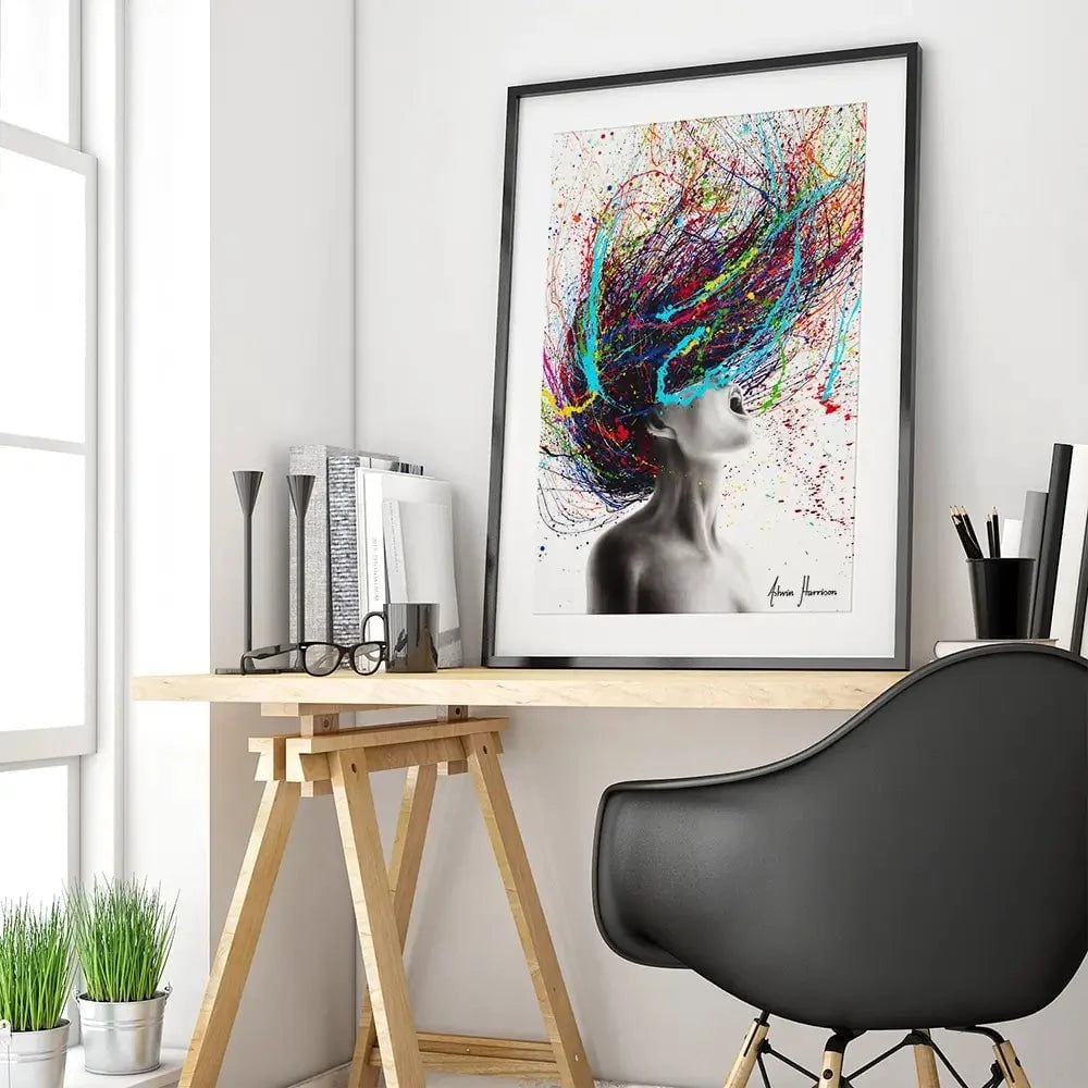 The Edge Framed Art Print The Edge Framed Art Print wall art product Ashvin Harrison