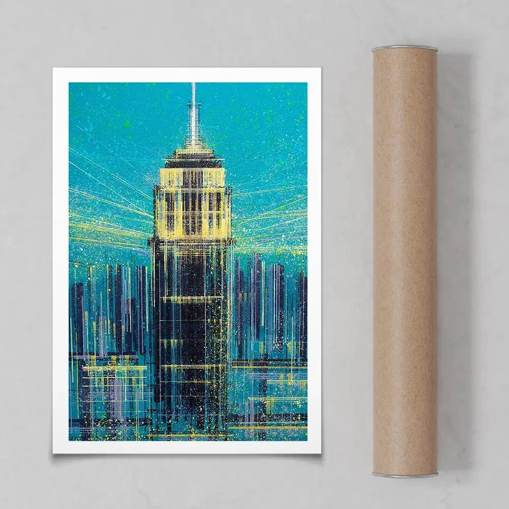 The Empire State Building Art Print The Empire State Building Art Print wall art product Marc Todd - Independent