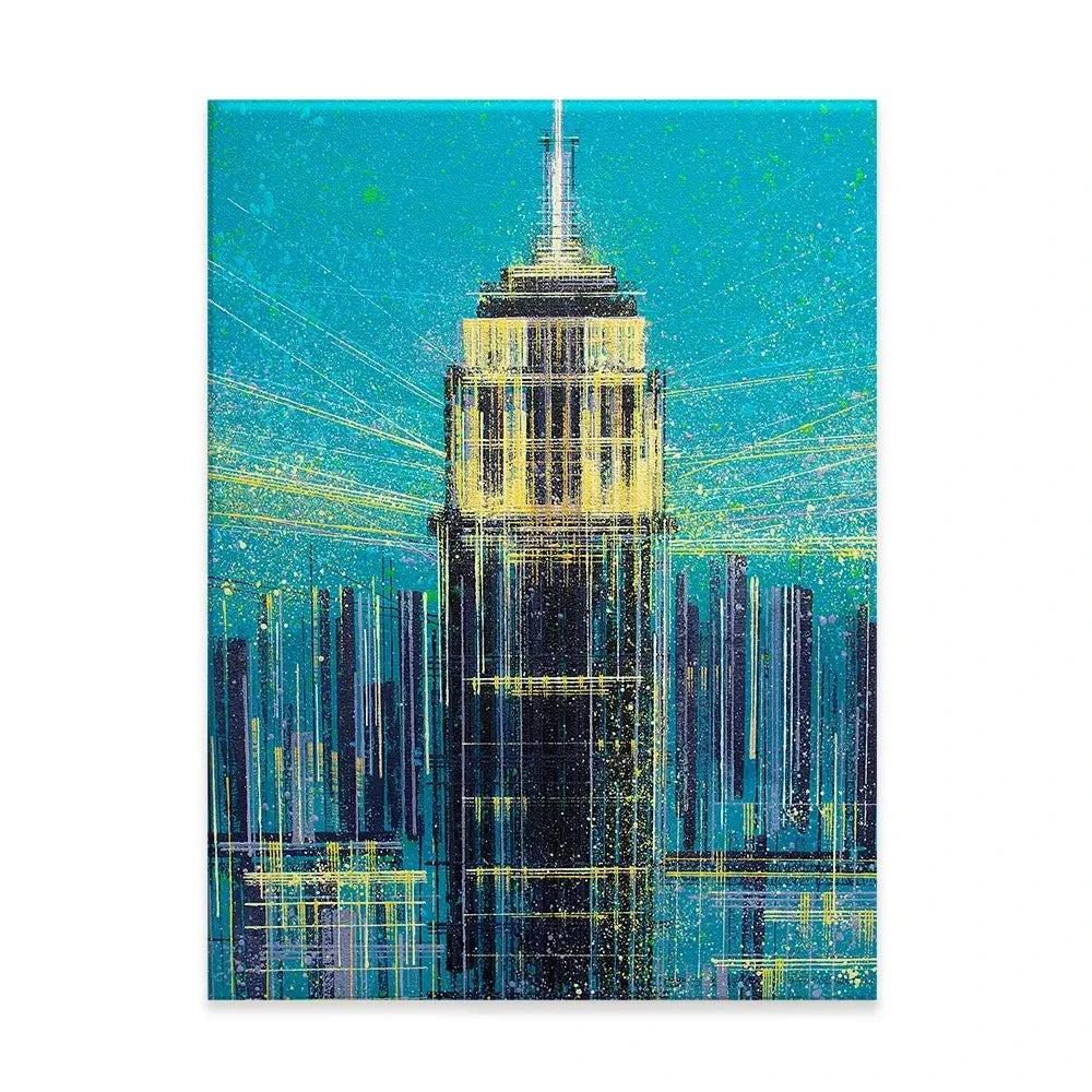 The Empire State Building Canvas Print The Empire State Building Canvas Print wall art product Marc Todd - Independent