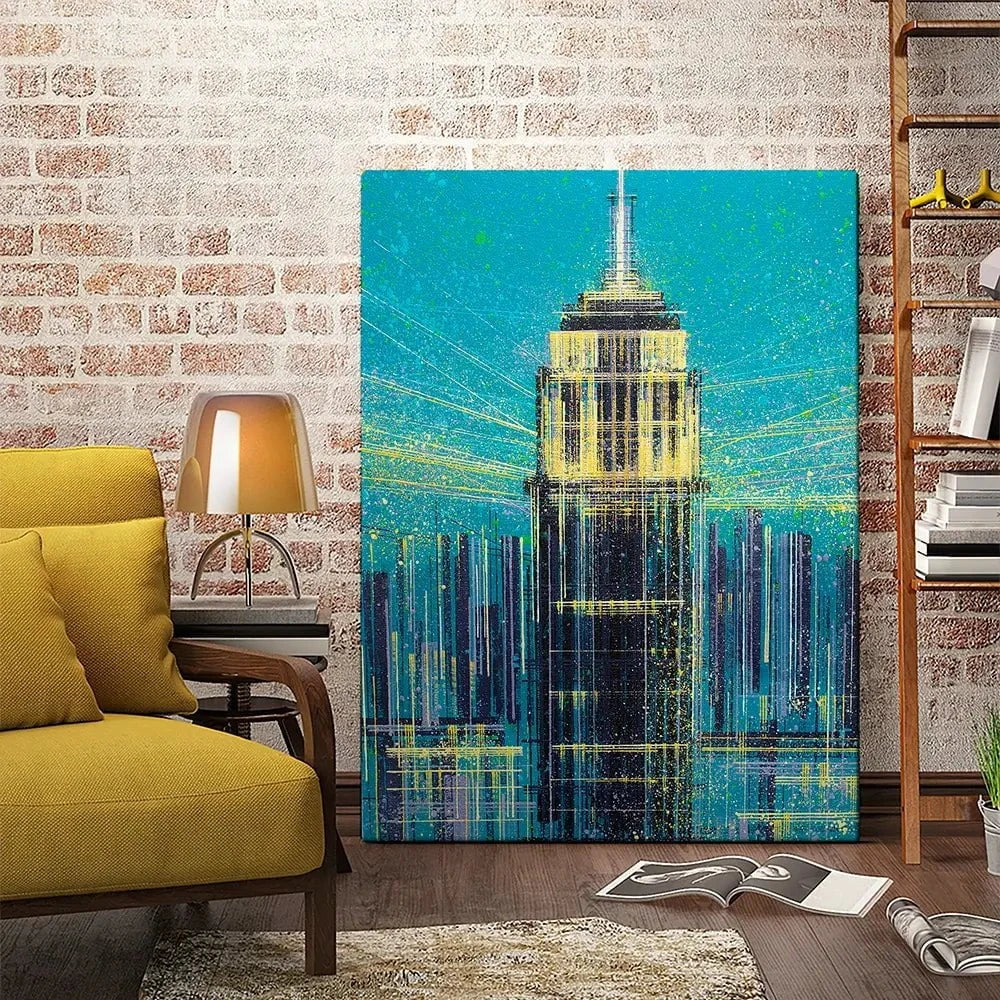 The Empire State Building Canvas Print The Empire State Building Canvas Print wall art product Marc Todd - Independent