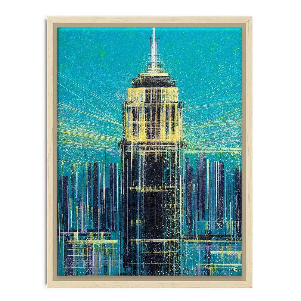 The Empire State Building Canvas Print The Empire State Building Canvas Print wall art product Marc Todd - Independent