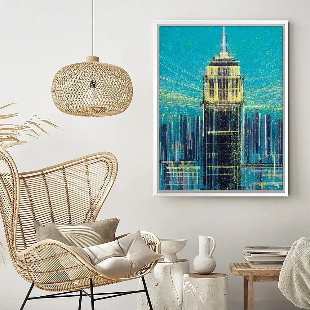 The Empire State Building Canvas Print The Empire State Building Canvas Print wall art product Marc Todd - Independent