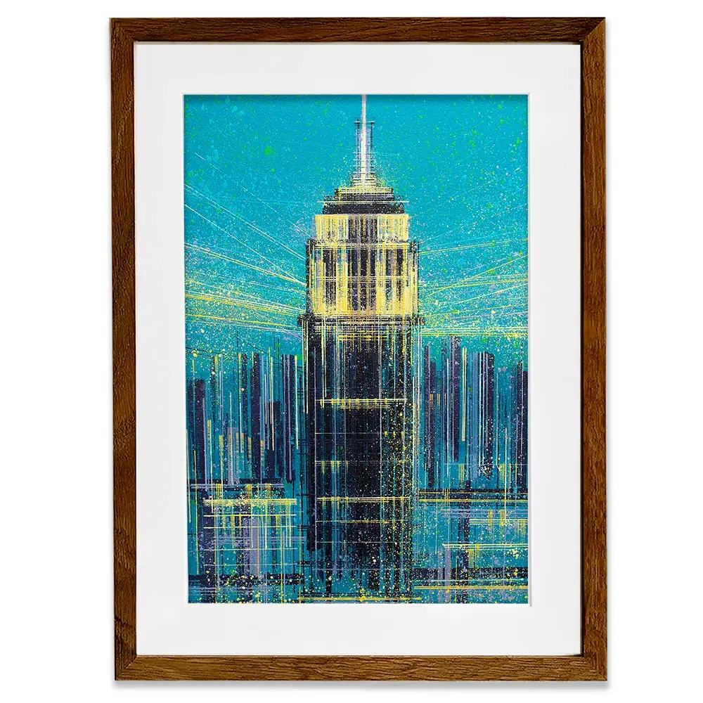 The Empire State Building Framed Art Print The Empire State Building Framed Art Print wall art product Marc Todd - Independent