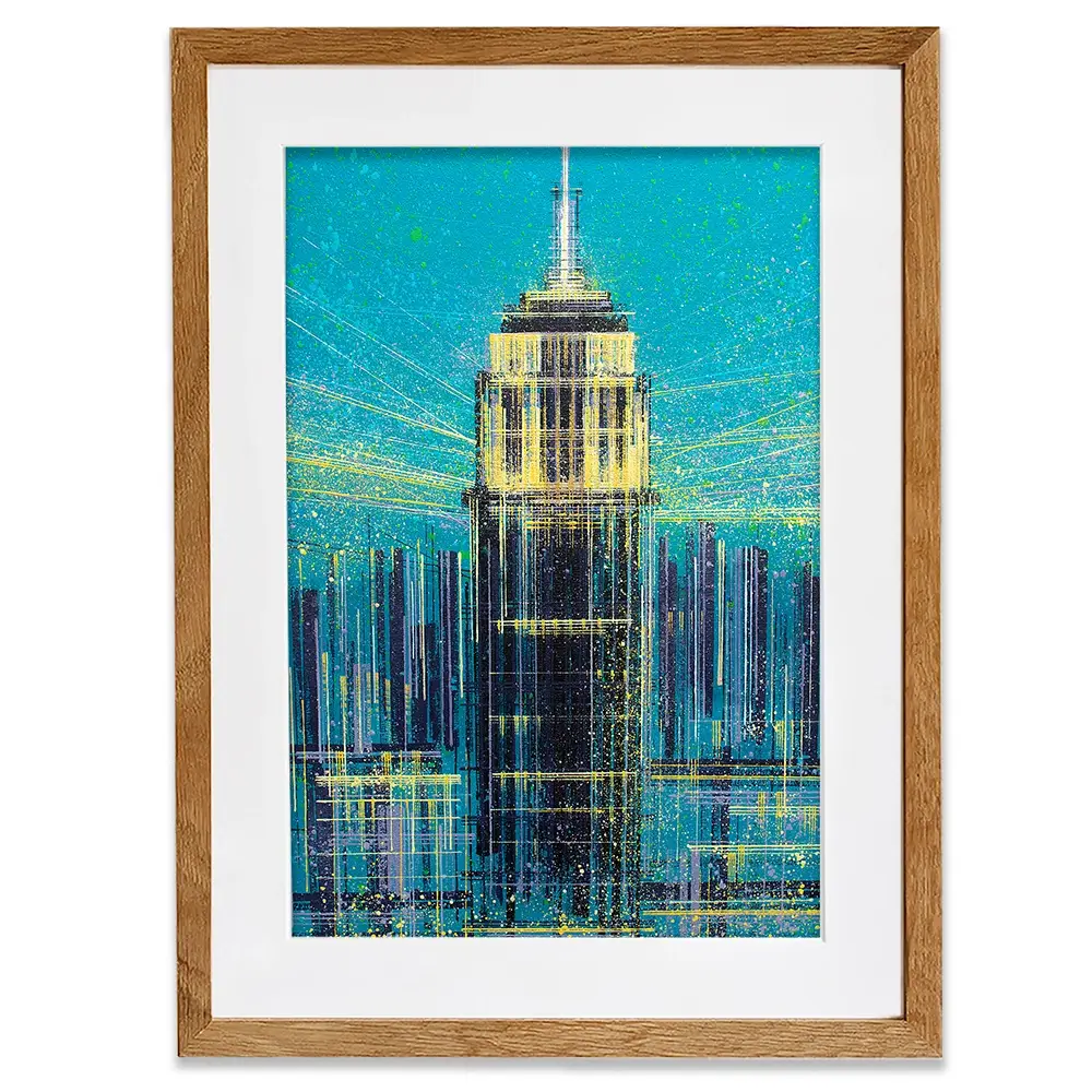 The Empire State Building Framed Art Print The Empire State Building Framed Art Print wall art product Marc Todd - Independent