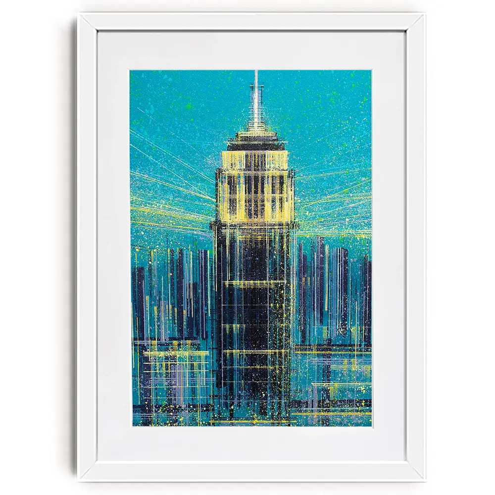 The Empire State Building Framed Art Print The Empire State Building Framed Art Print wall art product Marc Todd - Independent
