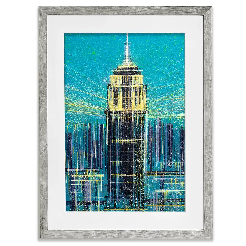The Empire State Building Framed Art Print The Empire State Building Framed Art Print wall art product Marc Todd - Independent