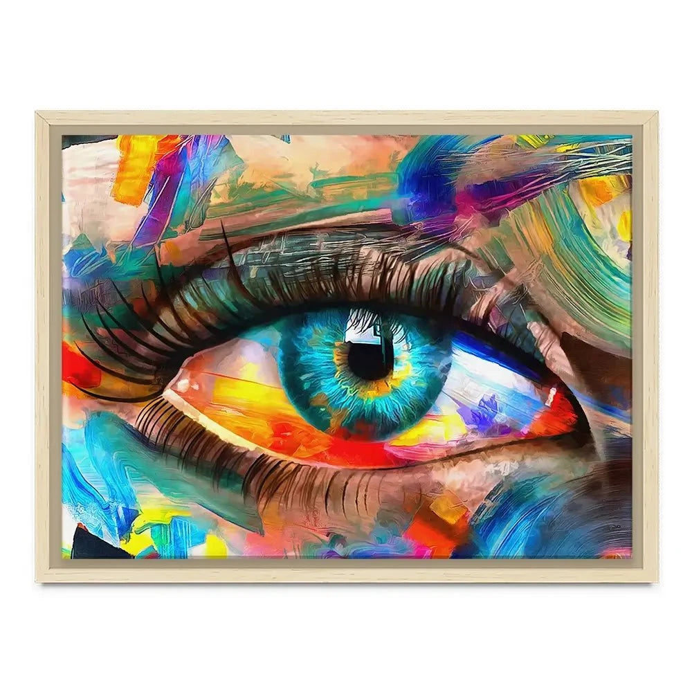 The Eye Canvas Print The Eye Canvas Print wall art product Mohammadreza Zeidabadi / Shutterstock