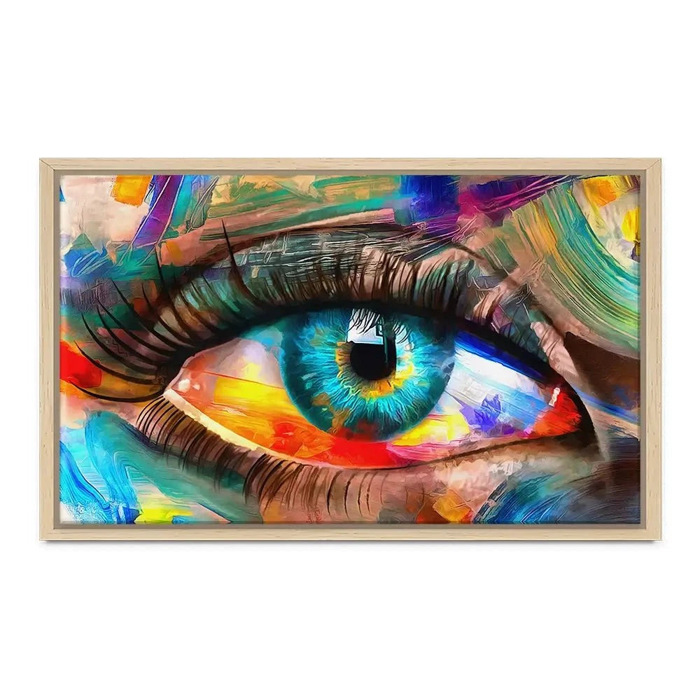 The Eye Canvas Print The Eye Canvas Print wall art product Mohammadreza Zeidabadi / Shutterstock