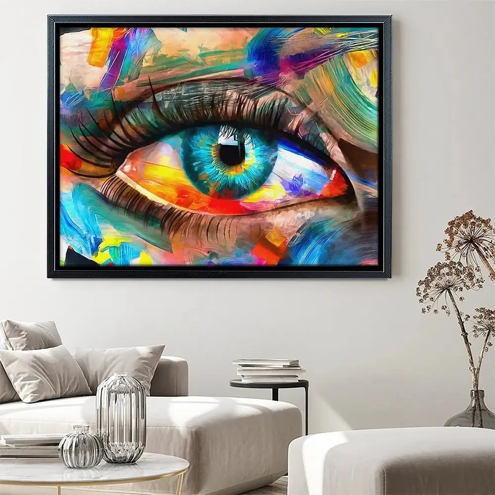 The Eye Canvas Print The Eye Canvas Print wall art product Mohammadreza Zeidabadi / Shutterstock