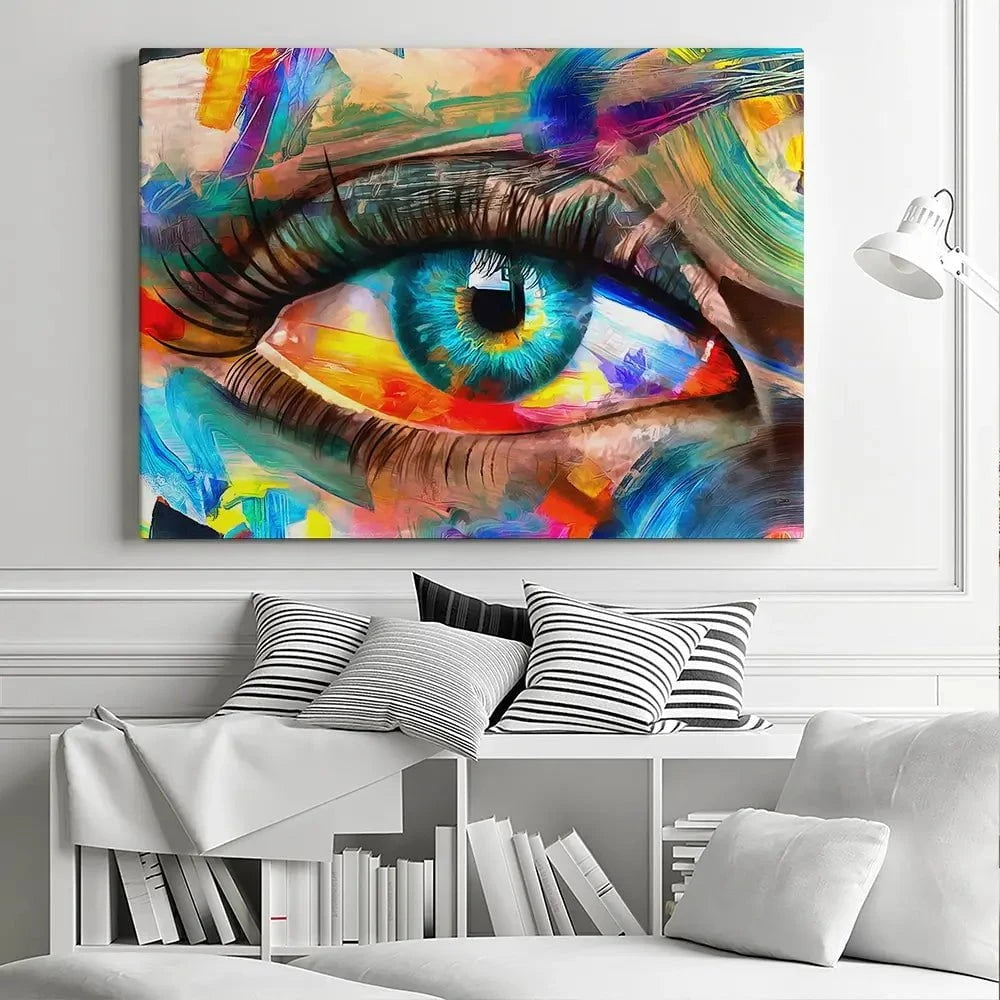 The Eye Canvas Print The Eye Canvas Print wall art product Mohammadreza Zeidabadi / Shutterstock