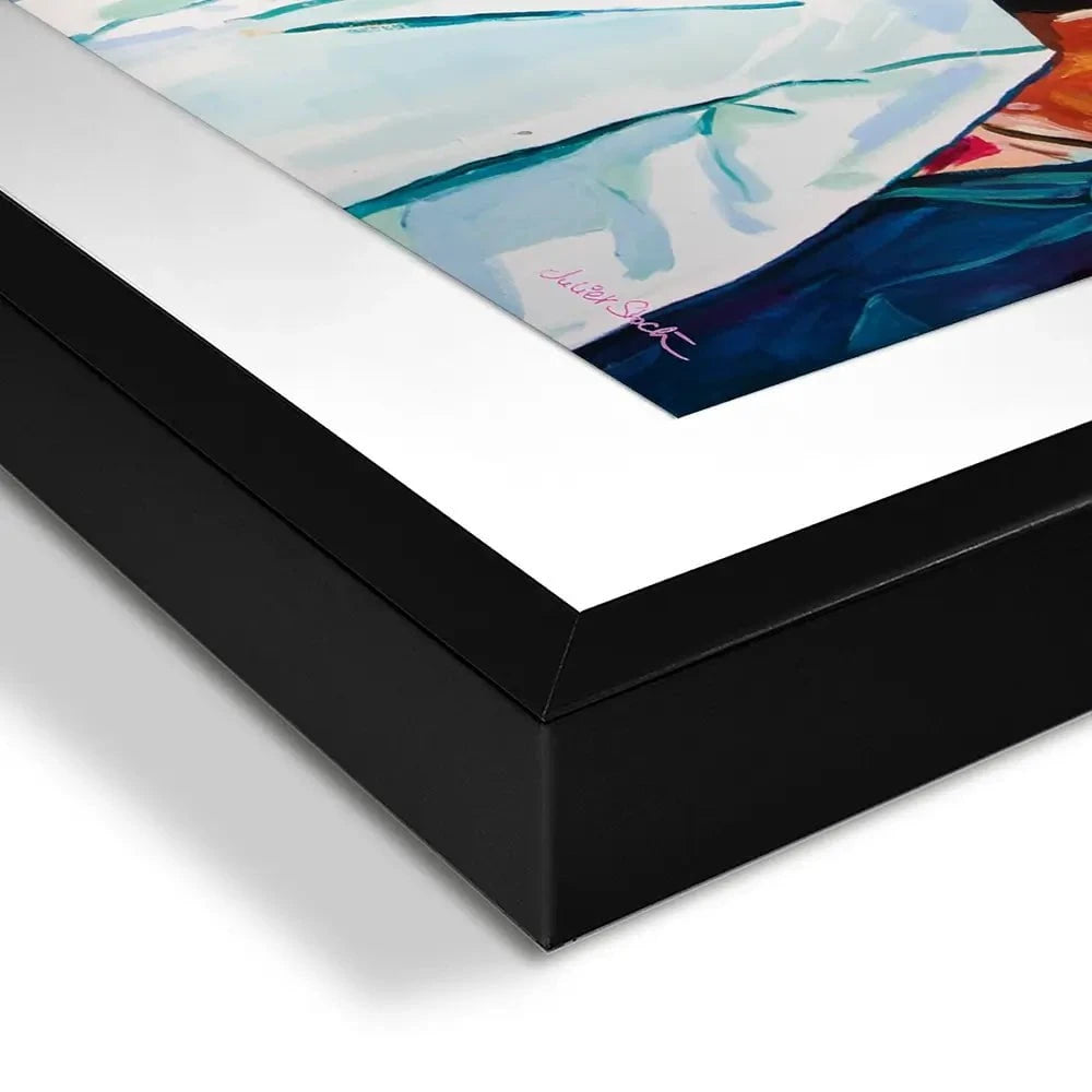 The Fab Four Framed Art Print The Fab Four Framed Art Print wall art product Juliet Stockton