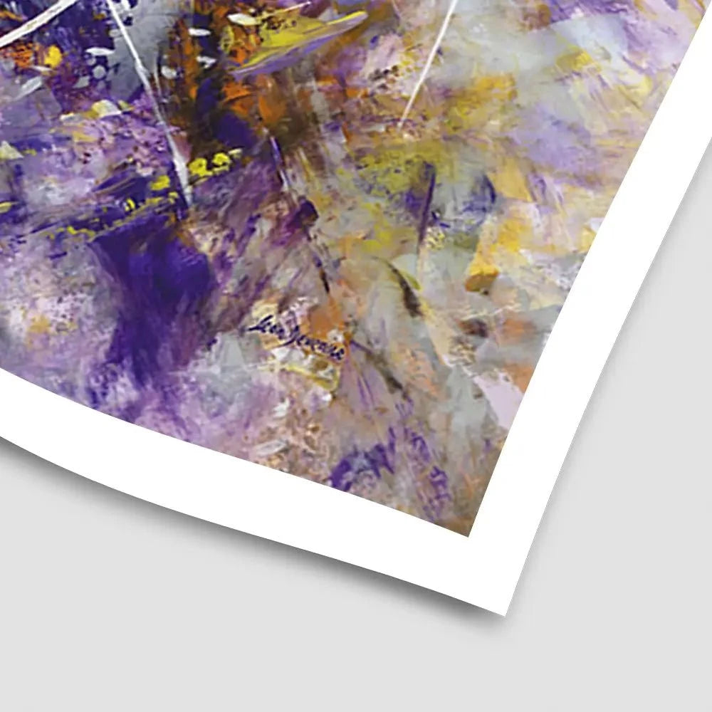 The Fury And Grace Of Lavender Art Print The Fury And Grace Of Lavender Art Print wall art product Leon Devenice