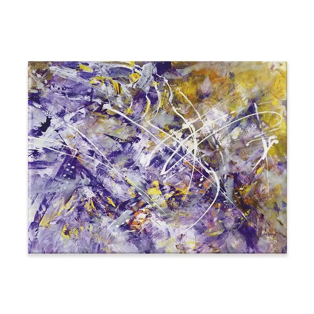The Fury And Grace Of Lavender Canvas Print The Fury And Grace Of Lavender Canvas Print wall art product Leon Devenice