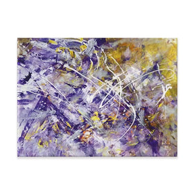 The Fury And Grace Of Lavender Canvas Print The Fury And Grace Of Lavender Canvas Print wall art product Leon Devenice