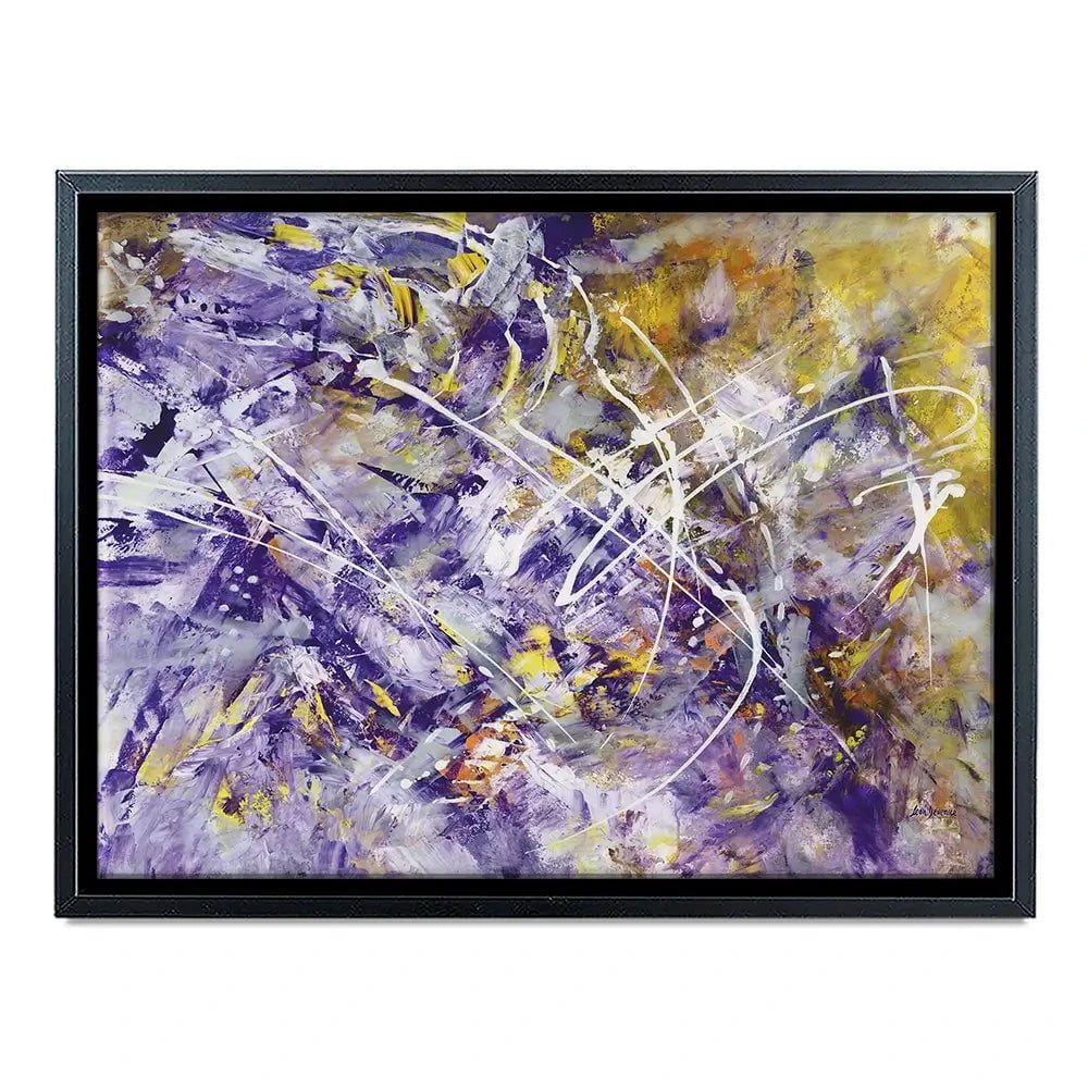 The Fury And Grace Of Lavender Canvas Print The Fury And Grace Of Lavender Canvas Print wall art product Leon Devenice