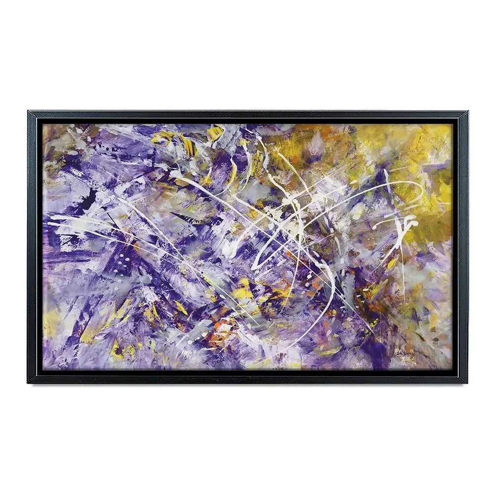 The Fury And Grace Of Lavender Canvas Print The Fury And Grace Of Lavender Canvas Print wall art product Leon Devenice