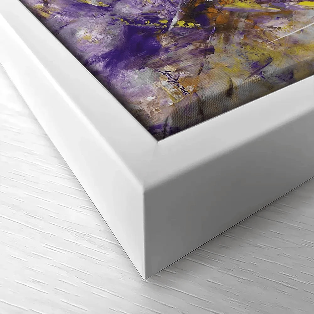 The Fury And Grace Of Lavender Canvas Print The Fury And Grace Of Lavender Canvas Print wall art product Leon Devenice