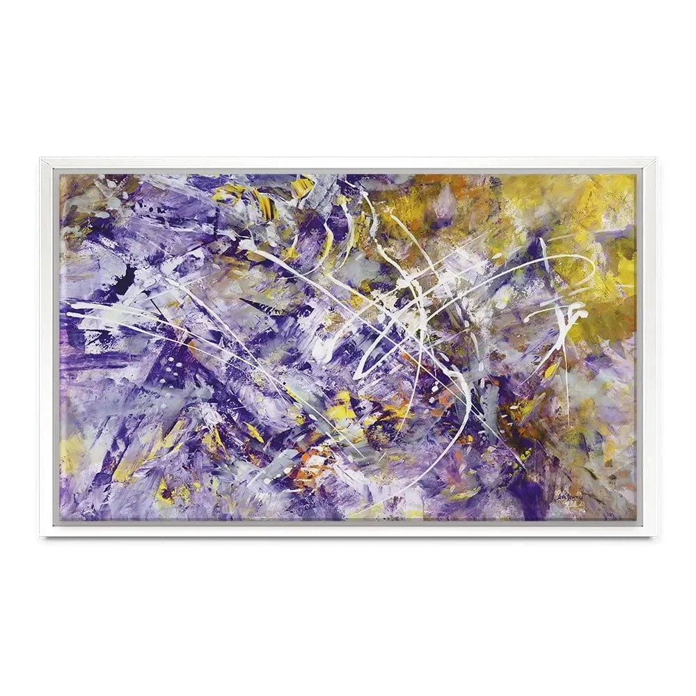 The Fury And Grace Of Lavender Canvas Print The Fury And Grace Of Lavender Canvas Print wall art product Leon Devenice