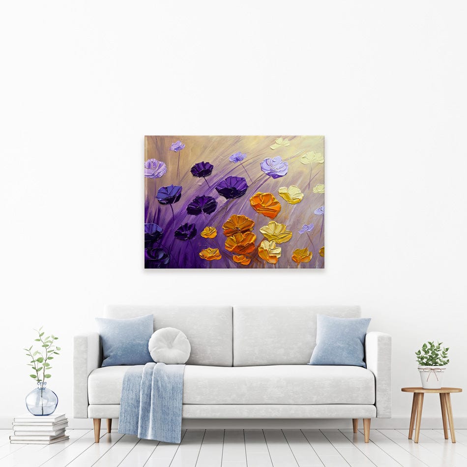 The Garden Canvas Print wall art product Osnat Tzadok
