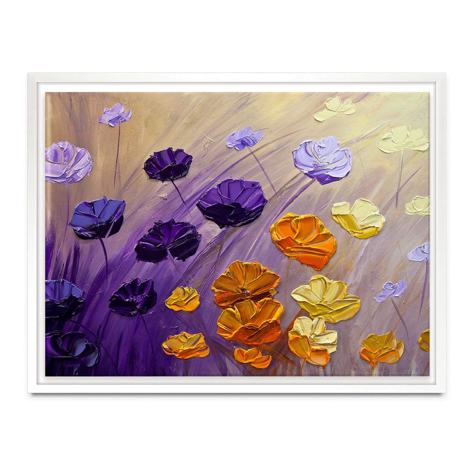 The Garden Canvas Print wall art product Osnat Tzadok