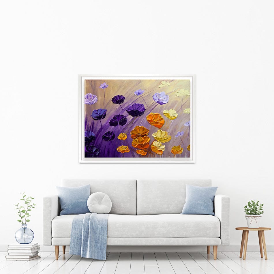 The Garden Canvas Print wall art product Osnat Tzadok