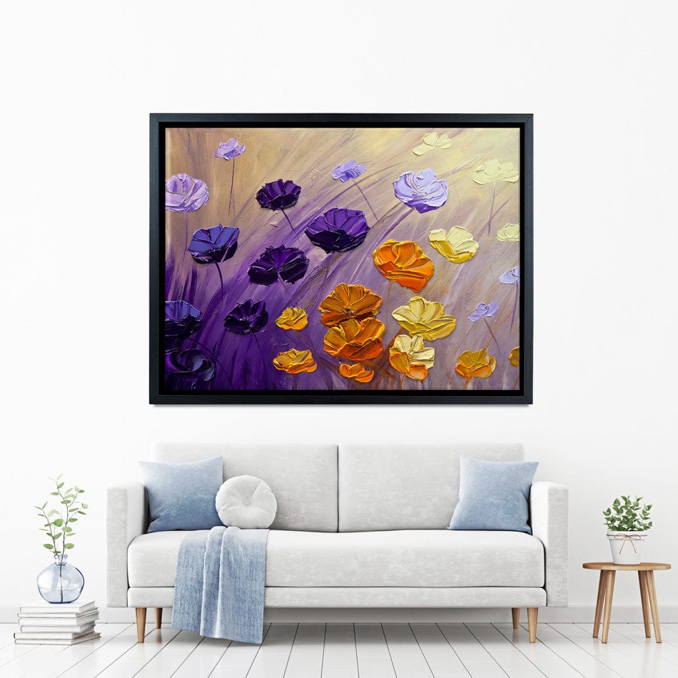 The Garden Canvas Print wall art product Osnat Tzadok