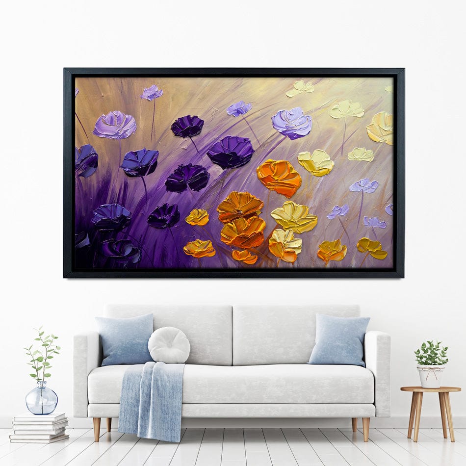The Garden Canvas Print wall art product Osnat Tzadok