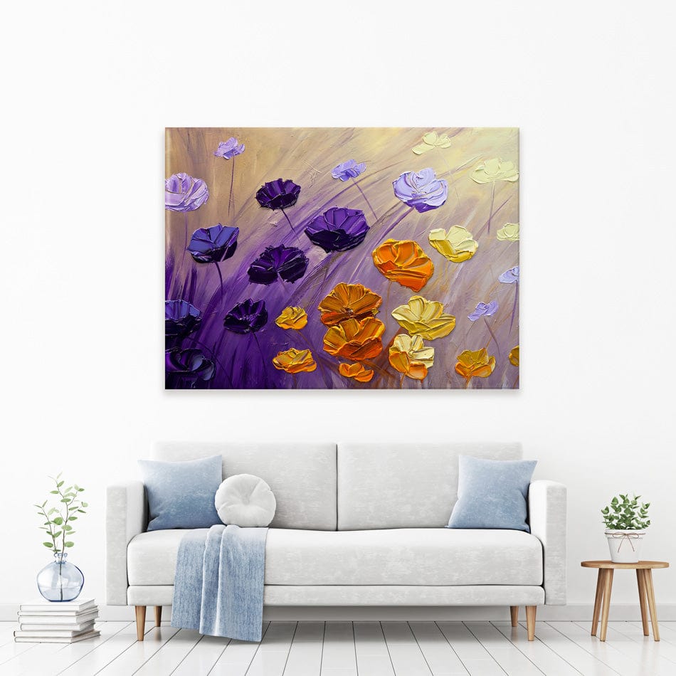 The Garden Canvas Print wall art product Osnat Tzadok