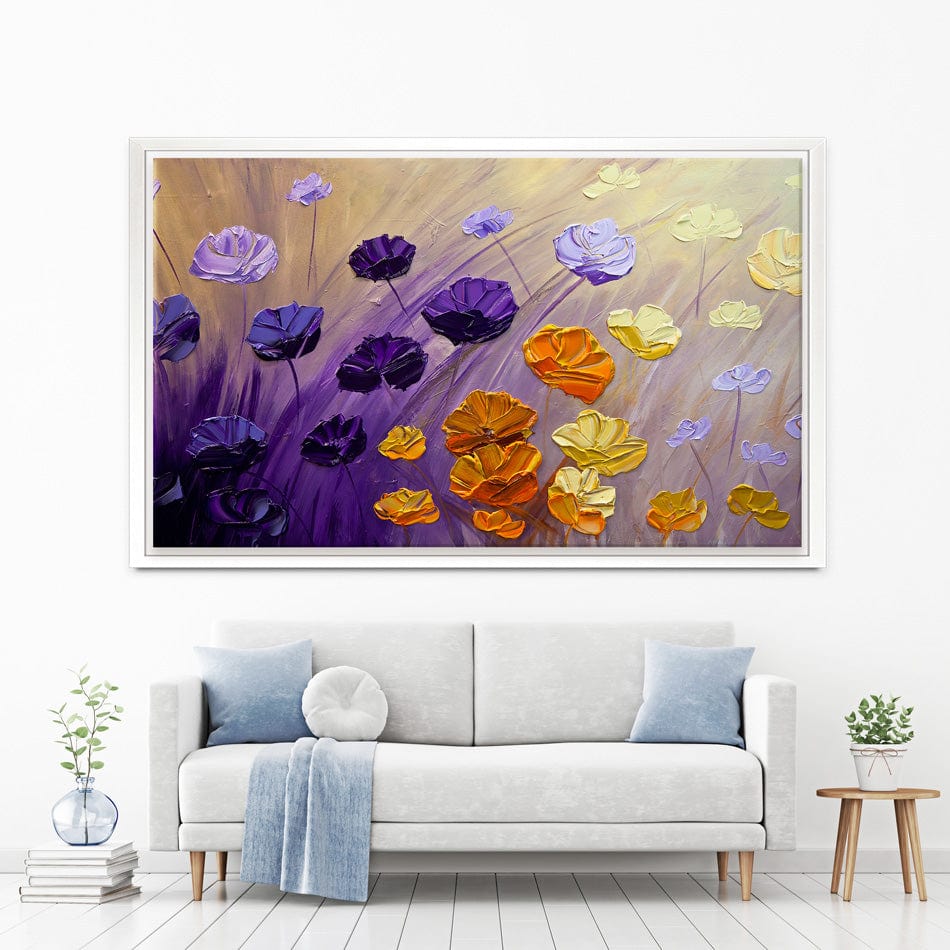 The Garden Canvas Print wall art product Osnat Tzadok