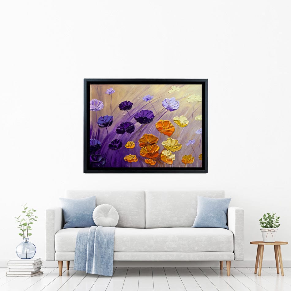 The Garden Canvas Print wall art product Osnat Tzadok