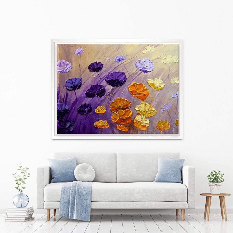 The Garden Canvas Print wall art product Osnat Tzadok