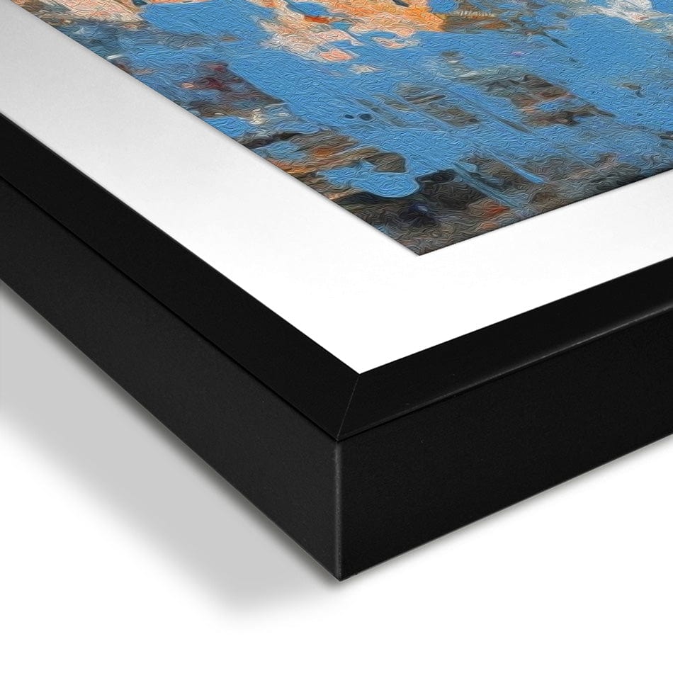 The Girl And Umbrella Framed Art Print wall art product BinGoTinGo / Shutterstock