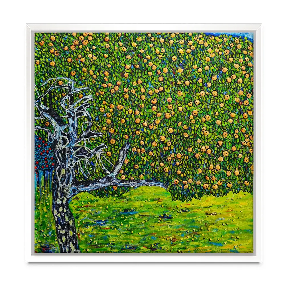 The Golden Apple Tree Square Canvas Print The Golden Apple Tree Square Canvas Print wall art product Vovalis / Shutterstock