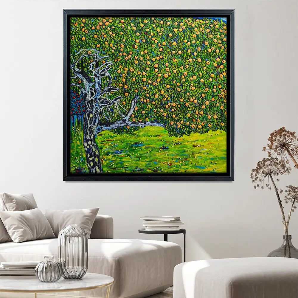 The Golden Apple Tree Square Canvas Print The Golden Apple Tree Square Canvas Print wall art product Vovalis / Shutterstock