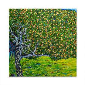 The Golden Apple Tree Square Canvas Print The Golden Apple Tree Square Canvas Print wall art product Vovalis / Shutterstock