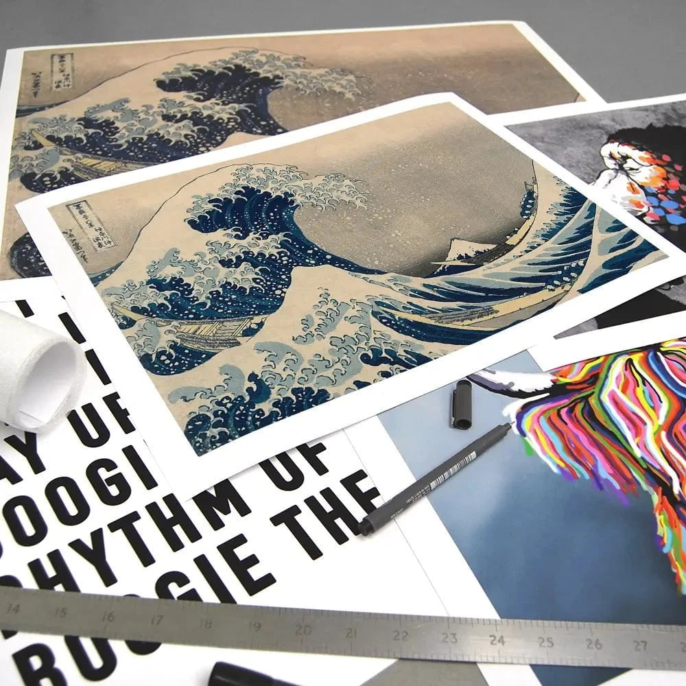 The Great Wave Off Kanagawa Art Print The Great Wave Off Kanagawa Art Print | The Great Wave artwork wall art product Katsushika Hokusai